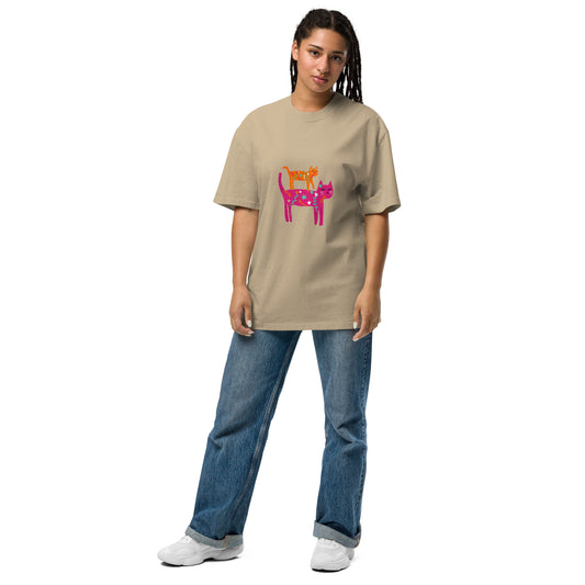 Cat Mom & Kitten T-Shirt – Sweet Motherhood in Feline Style